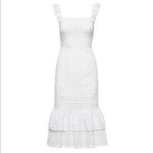 BR Eyelet MIDI Dress